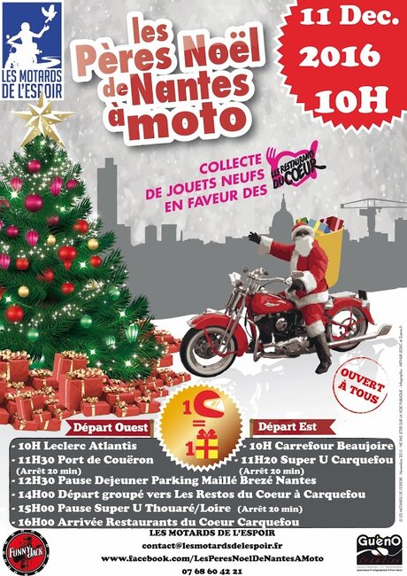 Les Pères Noël de Nantes à Moto 2016 - dimanche 11 décembre 2016 -139-a6b3d